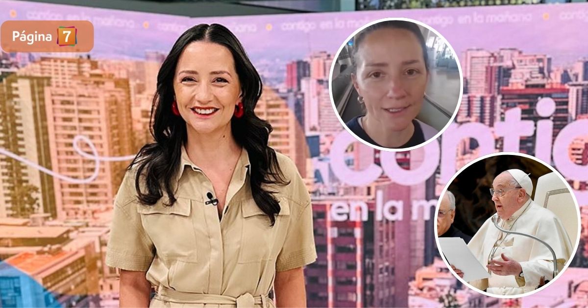 Andrea Aristegui se ausentó del matinal de CHV: motivo tiene que ver con muerte de papa Francisco