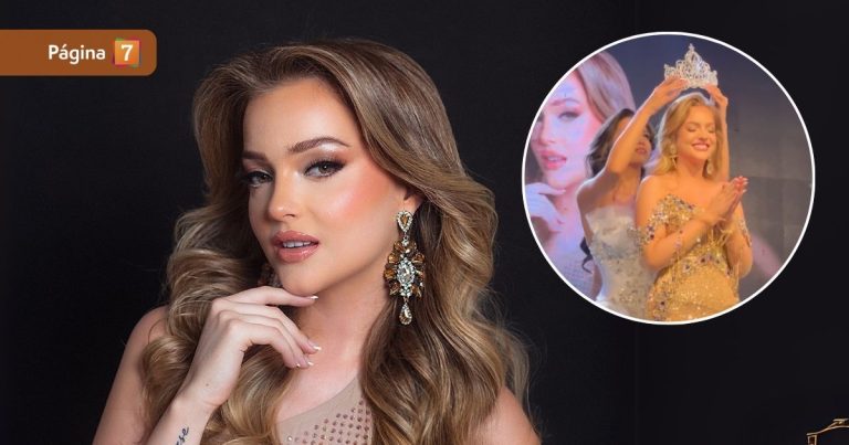 Antonia Casanova es la nueva Miss Universo Santiago: 