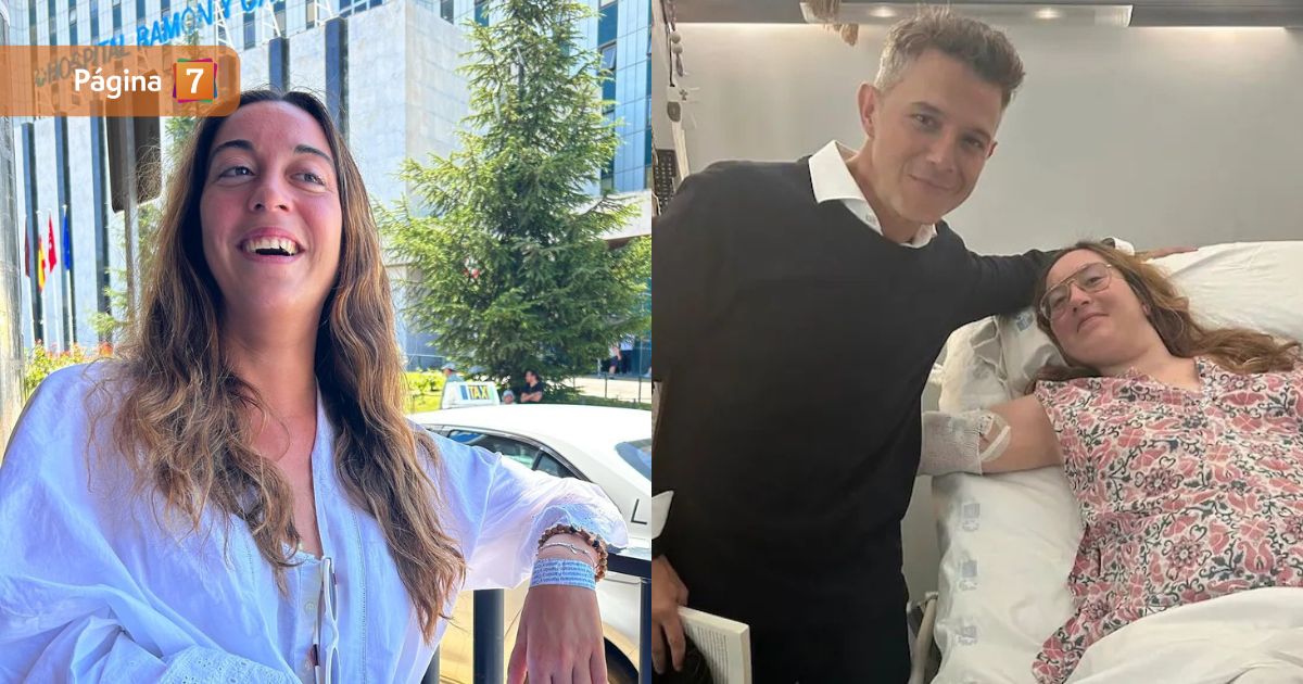 Belén Domínguez y Alejandro Sanz