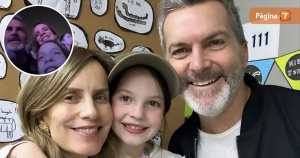 Cantando a todo pulmón: Diana Bolocco, Cristián Sánchez y su hija se lucieron en show de Shakira