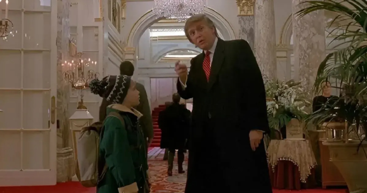 Cameo de Donald Trump en Mi pobre angelito