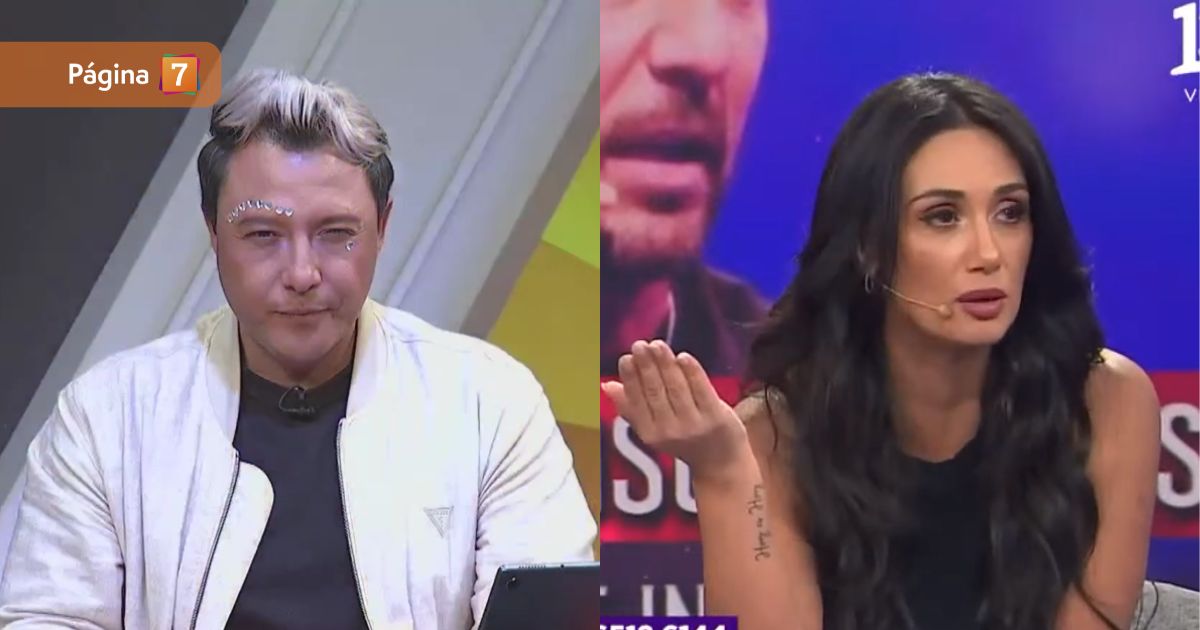 Sergio Rojas y Pamela Díaz