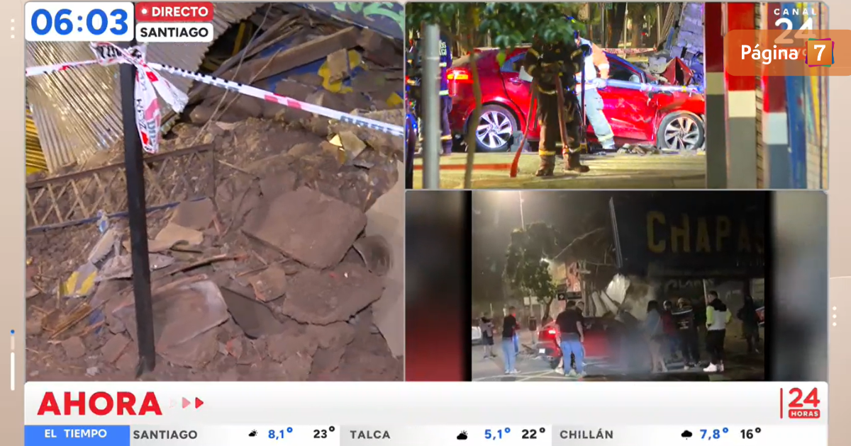 Identifican a las tres mujeres que murieron en violento accidente de tránsito en Santiago