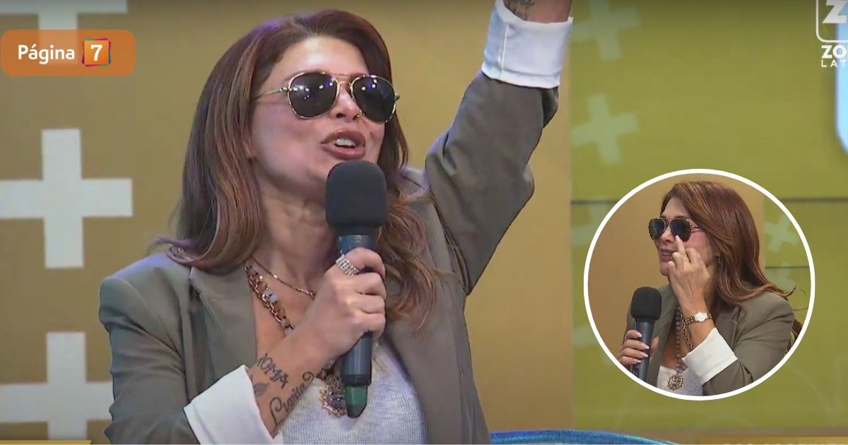 Antonella Ríos tuvo que explicar extraña apariencia en Que te lo digo: "Tengo los ojos hinchados"