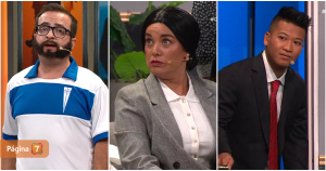 Toto Acuña sacó carcajadas con imitación de Boric en Detrás del muro: lo visitó su amiga Karol