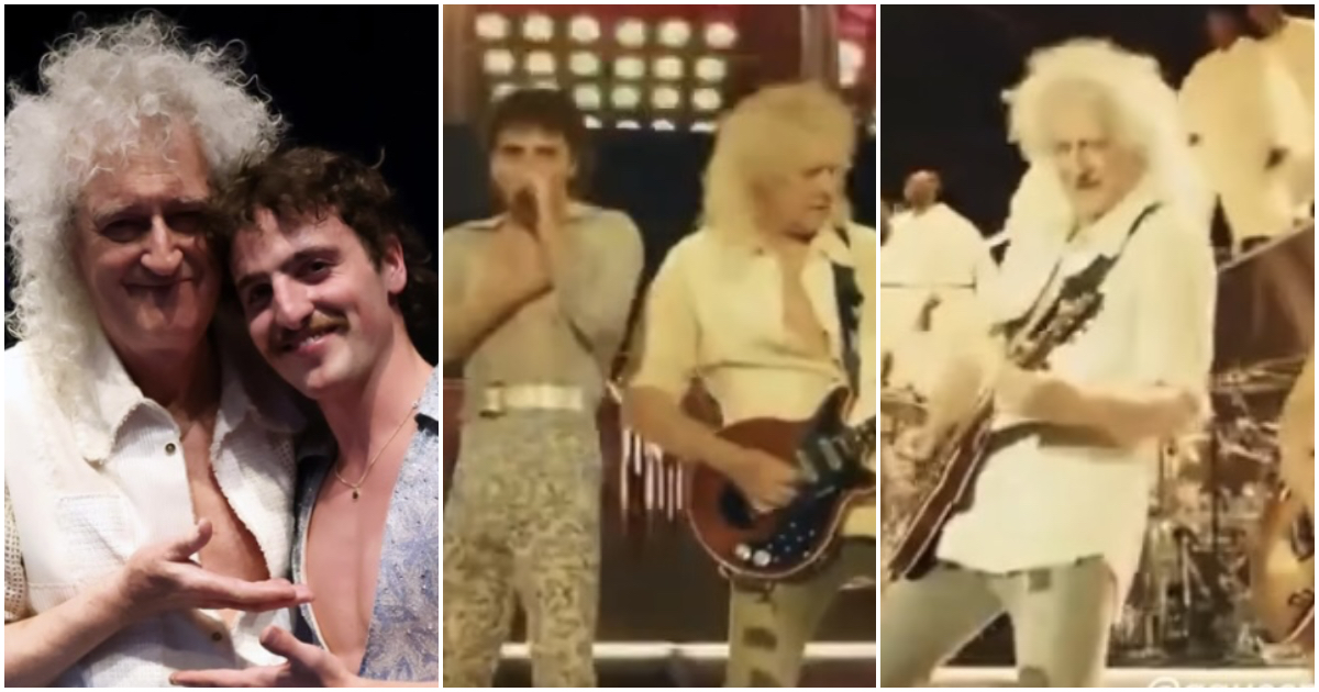 Brian May vuelve a los escenarios tras sufrir un derrame cerebral