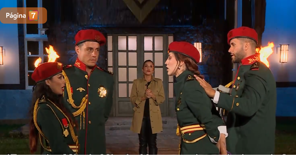 cara a cara de Fanny y Fer Figueroa en Palabra de Honor