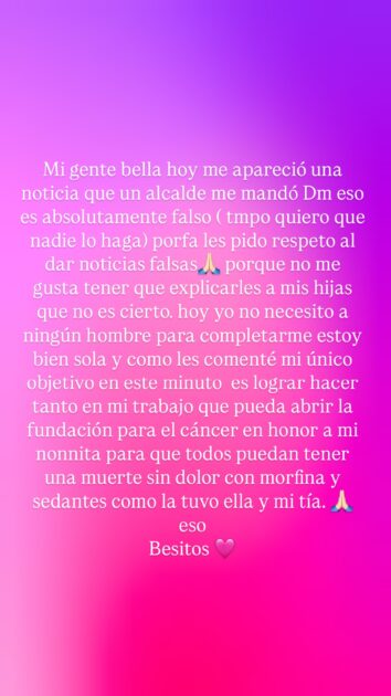 Cote López desmintió a Cecilia Gutiérrez tras vincularla con popular alcalde: "Les pido respeto"