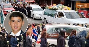 Así fue la despedida a Mateo Torres en Nacimiento: joven asesinado estuvo rodeado de sus compañeros