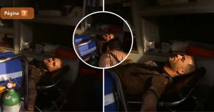 Fabio Agostini terminó en la clínica tras competencia por equipos en Palabra de Honor