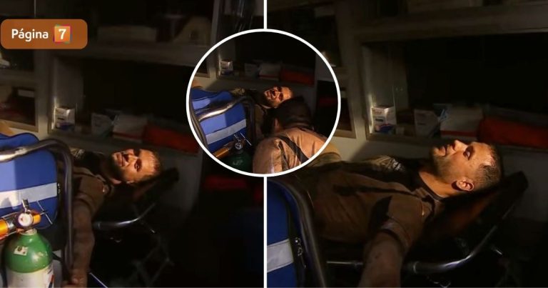 Fabio Agostini terminó en la clínica tras competencia por equipos en Palabra de Honor