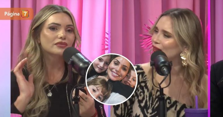 Faloon Larraguibel evidenció proceso que están enfrentando sus hijos: “Me he preocupado muchísimo”