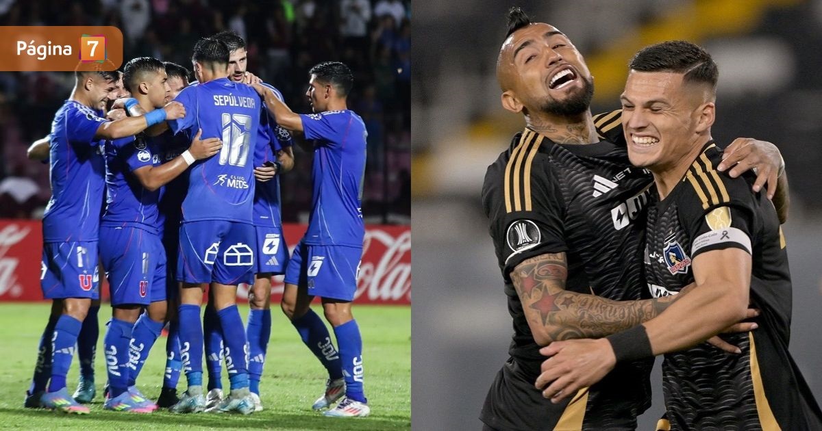 Los goles de U. de Chile y Colo Colo por Copa Libertadores