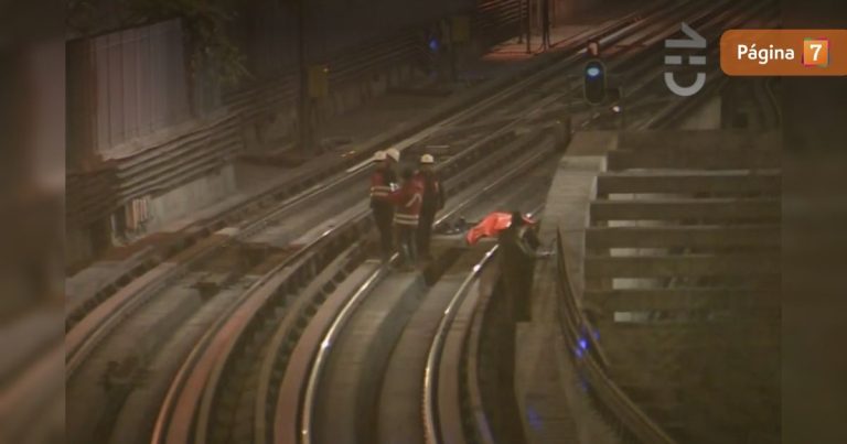 Hallan cuerpo sin vida en las vías de la Línea 2 del Metro de Santiago: esta es la principal teoría