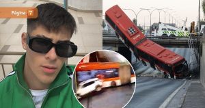 Influencer que chocó con Bus RED