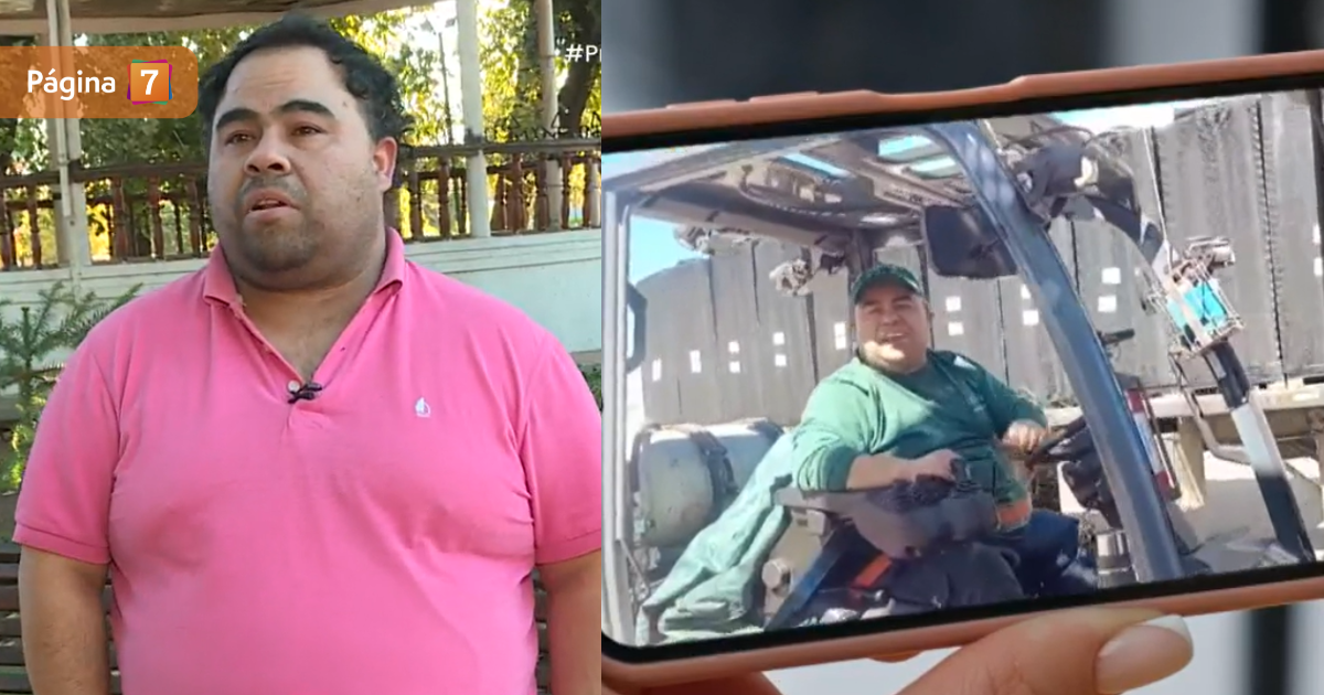 El presente de Juan Pablo Álvarez en Graneros: se desempeña como operador de grúa