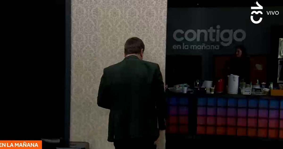 Julio César Rodríguez fue "castigado" en matinal de CHV