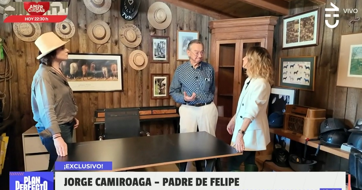 Padre de Felipe Camiroaga en Plan Perfecto 
