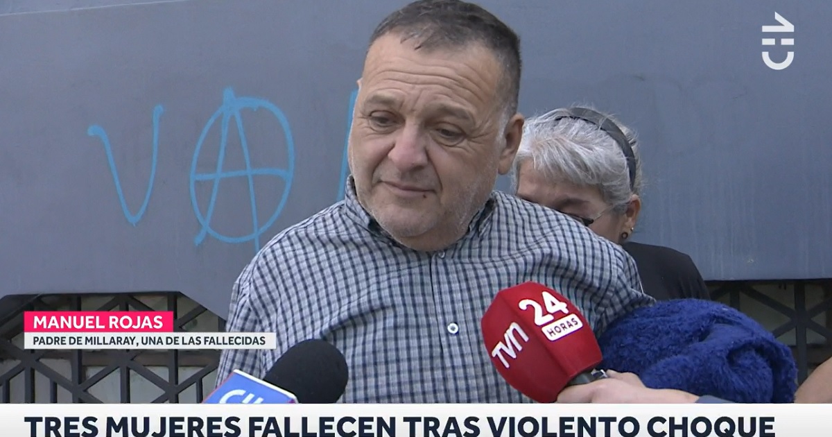 Padre de víctima de fatal choque en Santiago entregó desgarrador testimonio