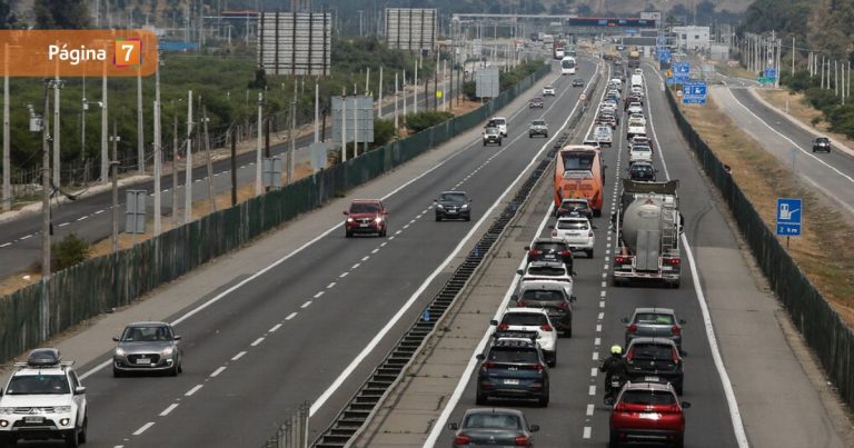 Peaje a luca en Semana Santa: revisa los tramos donde se aplicará la medida