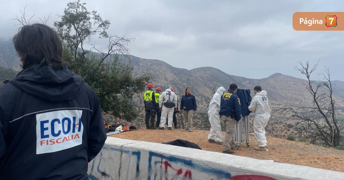 Horrendo hallazgo en Cuesta Barriga: PDI encontró “diversos restos humanos”