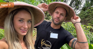 Vico Bouvier mostró el curioso lugar donde se tatuó el nombre de Yuli Cagna