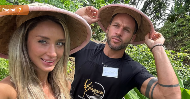 'Palabra de Honor': Vico Bouvier mostró el curioso lugar donde se tatuó el nombre de Yuli Cagna