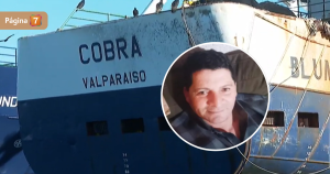 Hallan cuerpo que correspondería a vigía del barco 'Cobra' que está desaparecido