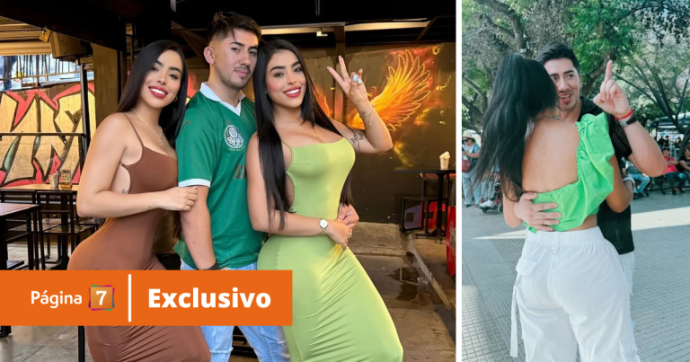 Waldo Villarroel contó la firme sobre viaje con las gemelas Abello y la reacción de su polola