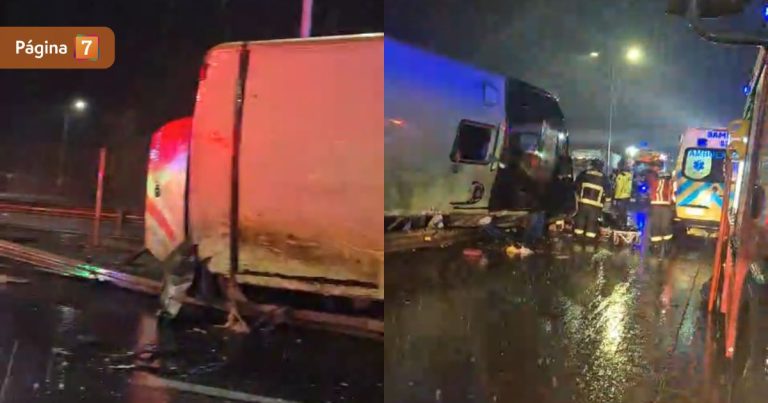 Accidente en Ruta 5 Sur: al menos dos personas murieron tras volcamiento de bus