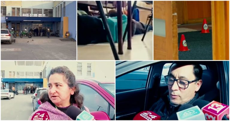 Comunidad por balacera en colegio de San Pedro: 