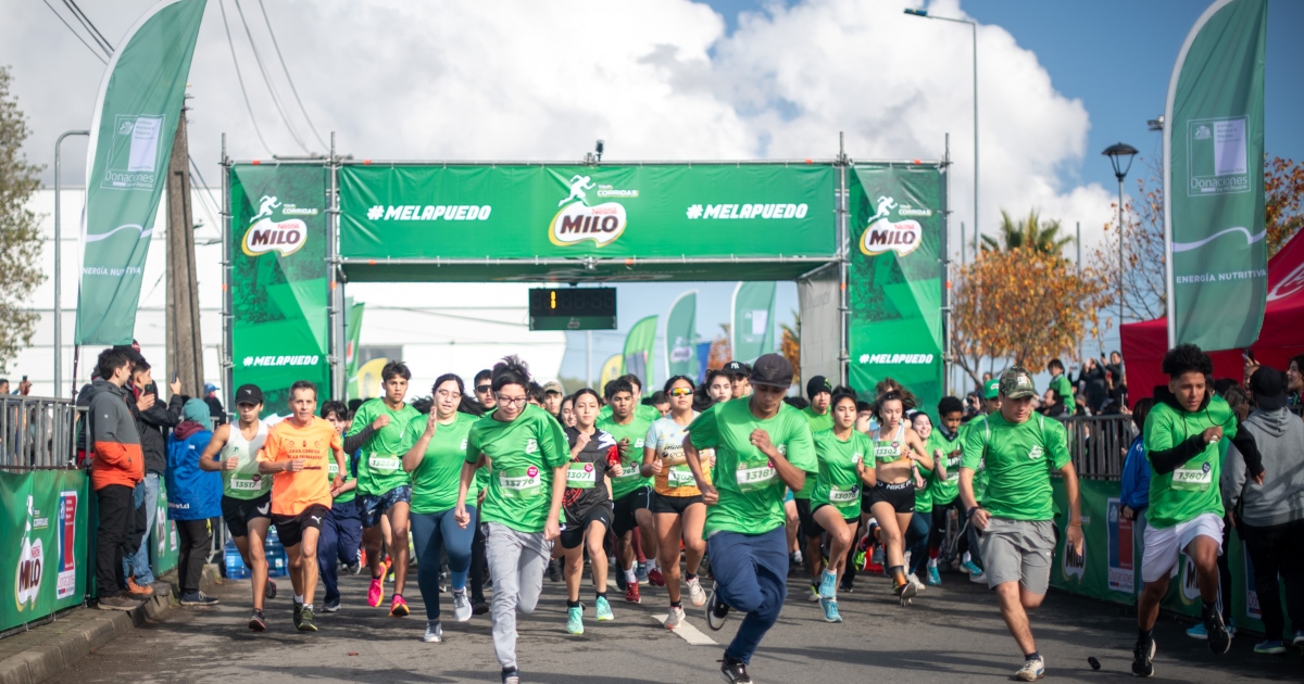 Corridas Milo 2025 en Concepción aún tiene cupos disponibles