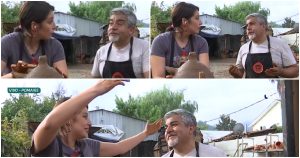 Coté Quintanilla se conmovió con testimonio de artesano