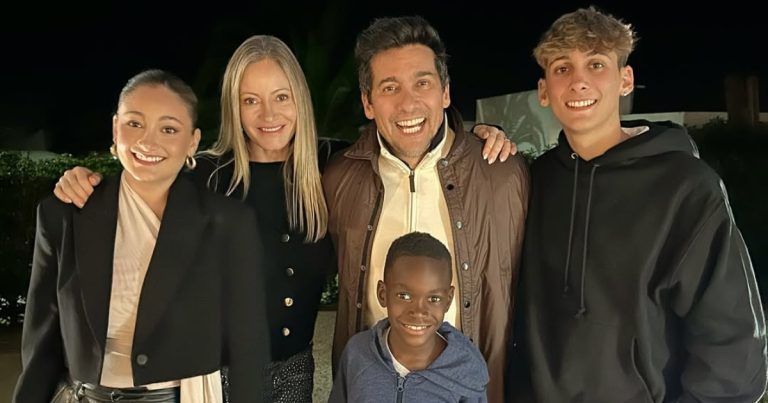 Hijo menor de la familia Araneda Vacarezza, Benjamín, cumplió 7 años: 