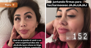 Naya Fácil responde a reclamos de vecinos que quieren echarla de su barrio: "Quieren guerra"