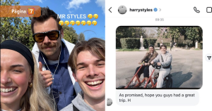 El tierno gesto de Harry Styles con una pareja que conoció durante sus vacaciones y generó envidia