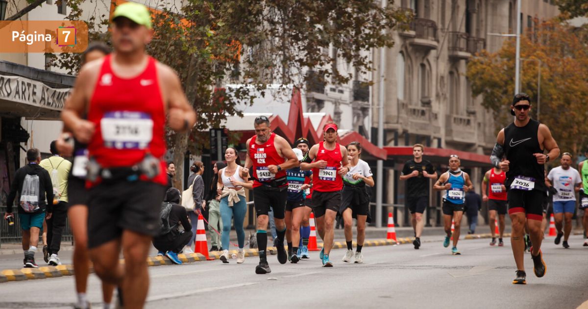Maratón de Santiago cortes y desvíos