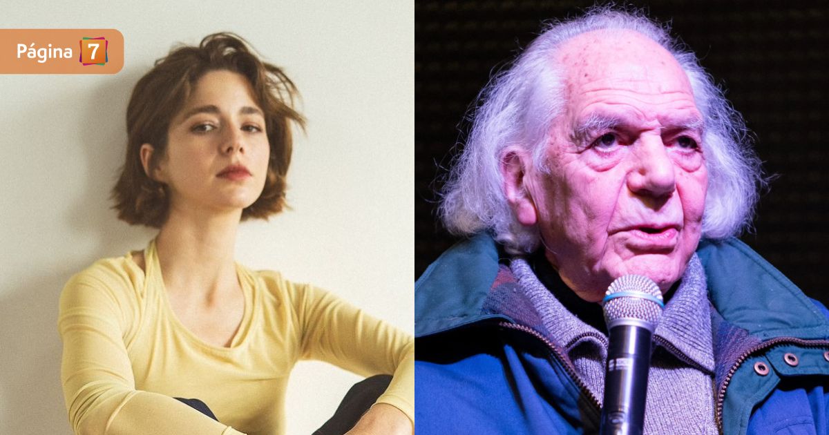 Mariana di Girolamo y su abuelo Claudio