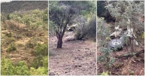 Video de motoqueros muestra el momento que dieron con restos de avioneta accidentada en Curacaví