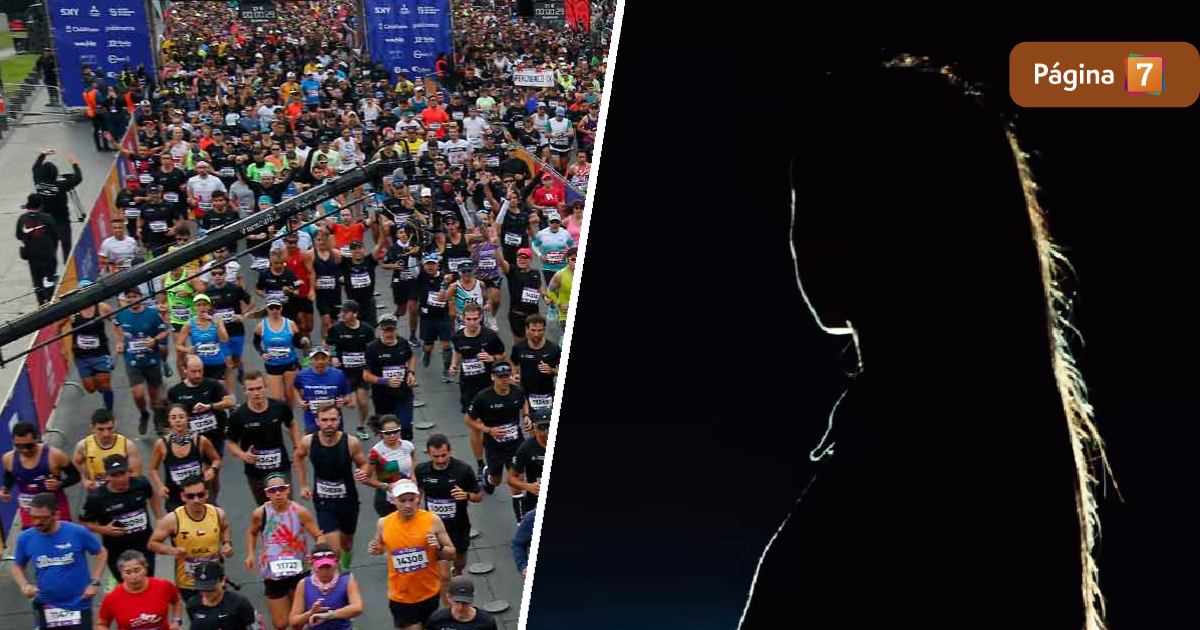 actriz de Mega no pudo correr la Maratón de Santiago