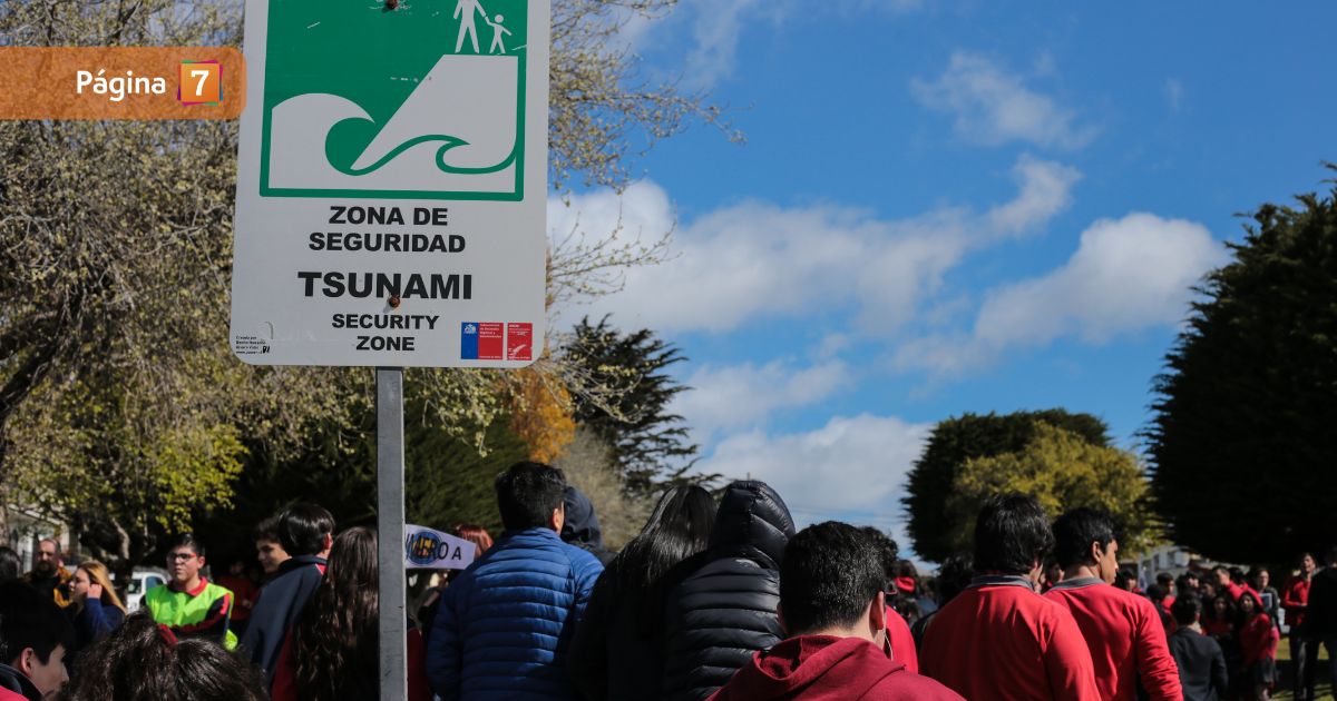 Alerta de tsunami en Magallanes