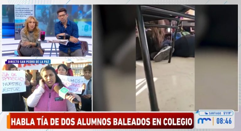 Tía de estudiantes víctimas de balacera en colegio de San Pedro: 