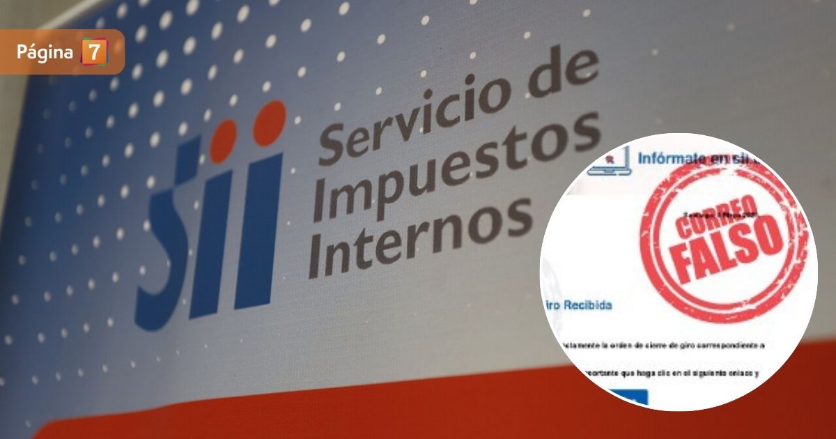 Correo falso SII