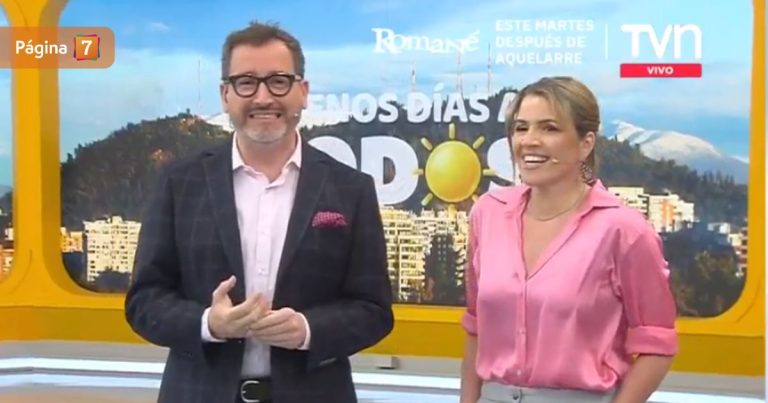 Eduardo Fuentes volvió bromeando al 'Buenos días a todos' : 