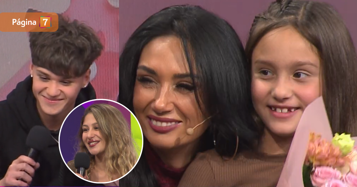 hijos de pamela díaz la saludan por el día de la madre