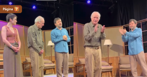 Jaime Vadell fue ovacionado en homenaje a su difunta esposa, Susana: actuó a días de su partida