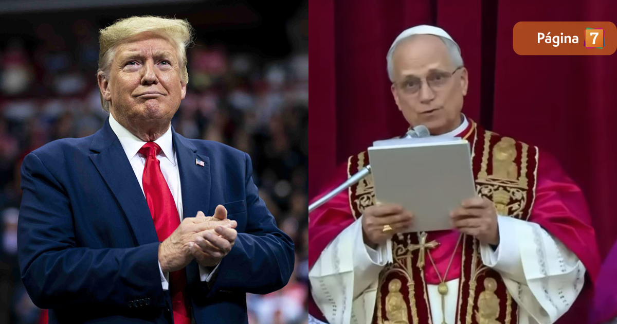 mensaje de Donald Trum tras elección del primer papa estadounidense