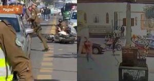 Motochorro murió baleado por Carabineros en San Bernardo: video muestra momento del tiroteo