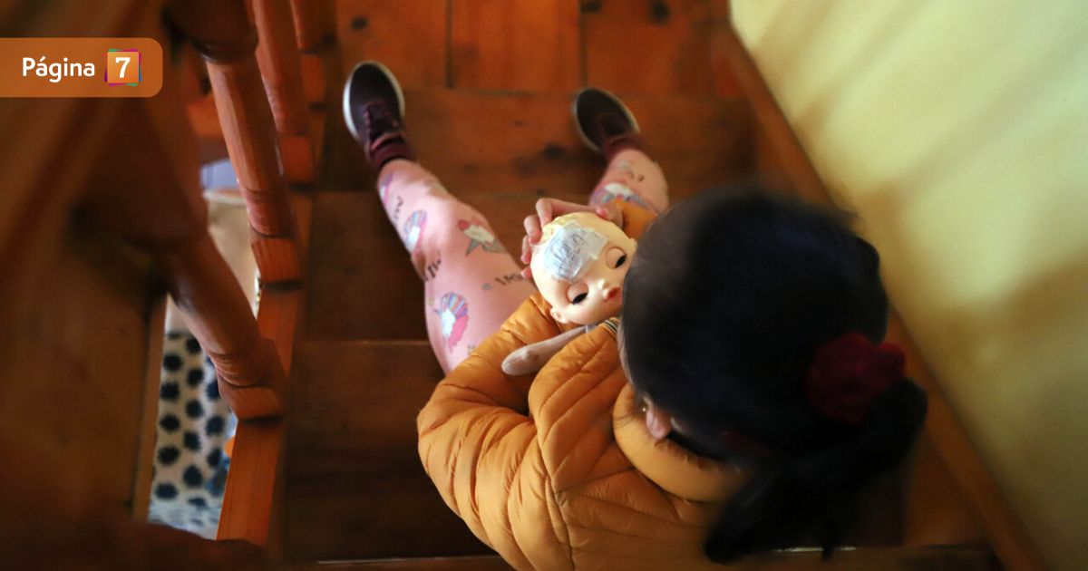 Niña fue abandonada en plaza de Puerto Montt