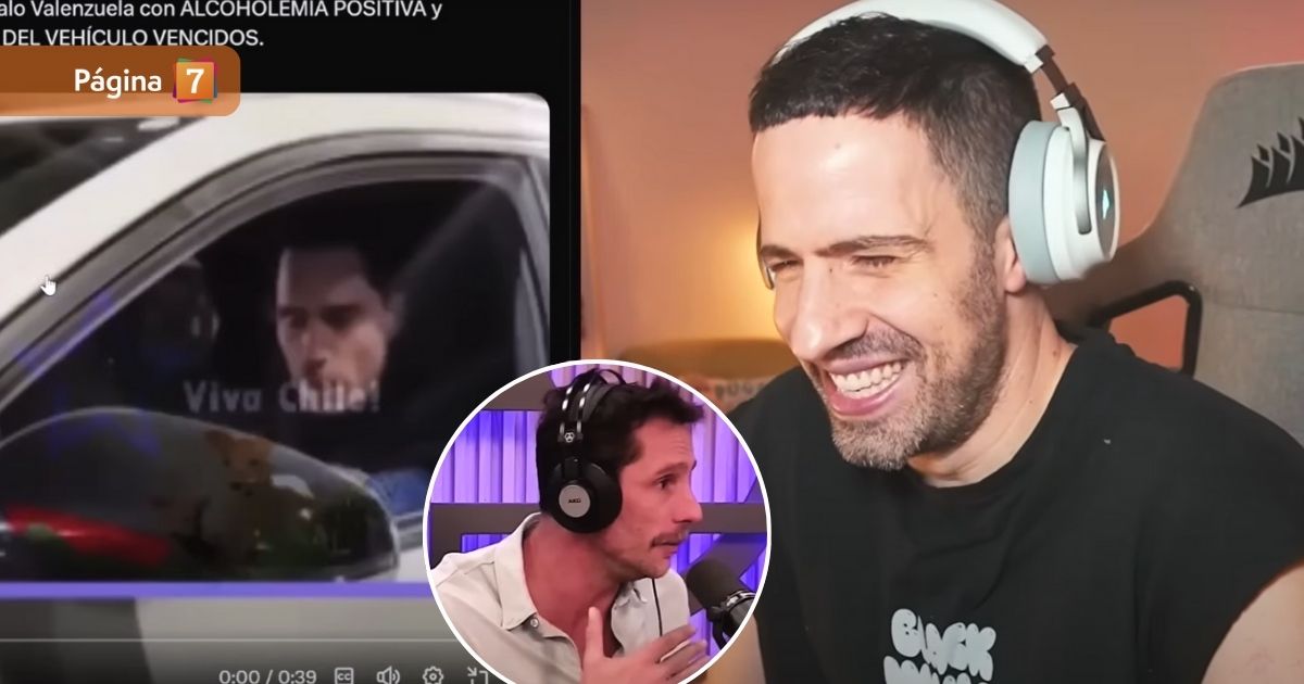 Streamer Martín Cirio y Gonzalo Valenzuela